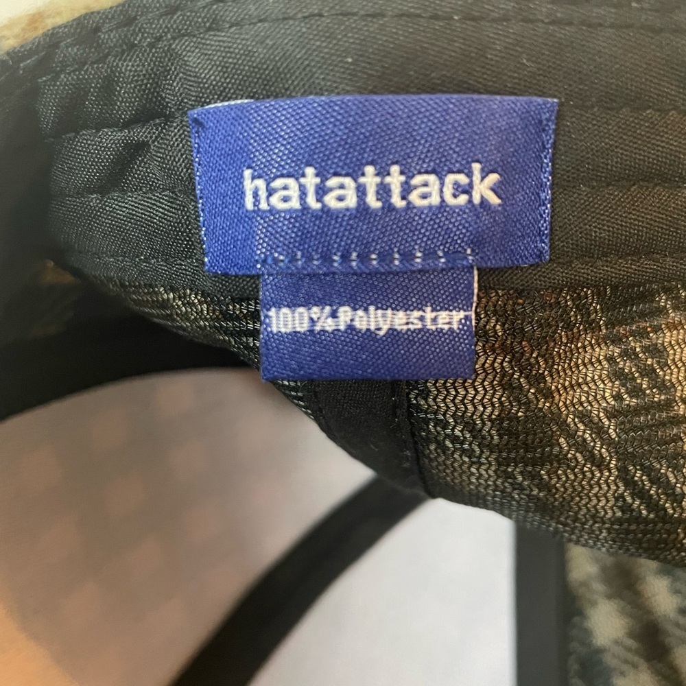 Hat Attack New York Everyday Plaid Cap Hat Adjustable Strap Back - Picture 3 of 5